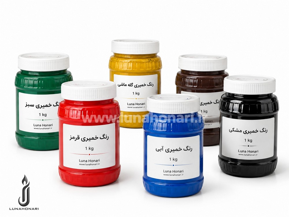 رنگ خمیری سنگ مصنوعی 1 کیلویی