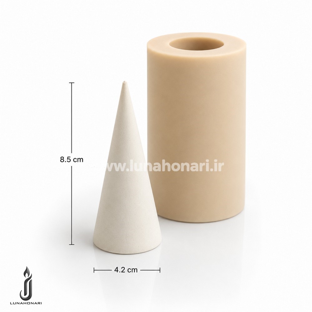 قالب سیلیکونی جا انگشتری مخروطی